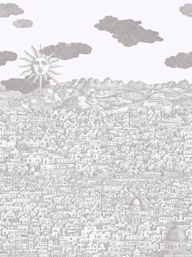 Cole & Son Tapete Vista Mediterranea - Soft Neutral