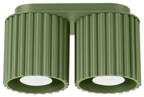 Sollux  SL.1795 - Faretto AURA 2xGU10/10W/230V verde