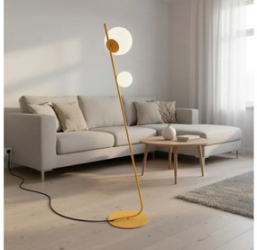 Lampada da terra TATU 2xG9/8W/230V arancione