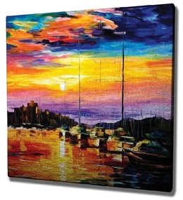 Riproduzione murale su tela, 45 x 45 cm Leonid Afremov - Wallity