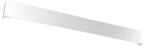 Applique Moderna Wally Metallo Bianco 4 Luci 2G11 117Cm