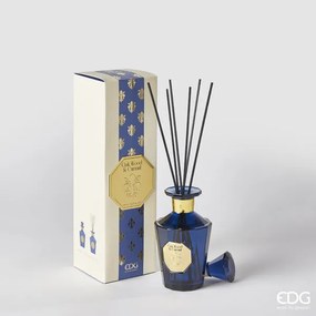 EDG - Enzo De Gasperi Profumatore Bottiglia Goldlily 230ml + Bastoncini h 16  oak wood