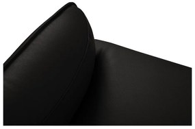 Divano in pelle nera , 235 x 90 cm Neso - Windsor &amp; Co Sofas