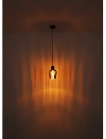 Globo 15627 - Lampadario a sospensione con filo RYAN 1xE27/40W/230V diametro 13,5 cm nero