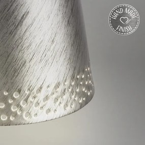 Brilo - Lampada da tavolo ricaricabile a LED a sfioramento KIKI, LED 2,6W/5V, IP44, batteria 2600 mAh, argento