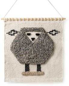 Lytte Decorazione per pareti Shawn Ivory 50x50 cm - Tappeto design moderno soggiorno