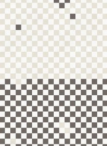 Rebel Walls Wandbild Pixels - Black & White