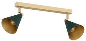 Argon 7148 - Faretto LUCINDA 2xE14/7W/230V verde