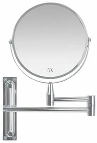 Specchio Ingranditore Andrea House Estensibile Cromato Argentato Metallo (39 x 3 x 26,5 cm)