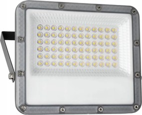 Proiettore LED per esterni, 50 W, 230 V, 4500 K, IP65, grigio