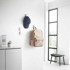 Set di ganci da parete bianchi in metallo 3 pz Tower – YAMAZAKI