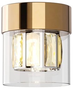 Zuma Line C0389-01A-F7AC - Lampada da soffitto GEM 1xG9/28W/230V