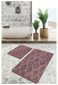 Set di tappetini per il bagno in velluto 2 pz 60x100 cm – Mila Home