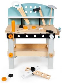 Laboratorio in legno per bambini 32 elementi ECOTOYS