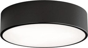 Plafoniera con sensore CLEO, 2xE27/24W/230V, Ø 30 cm, nera