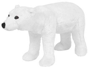 Peluches in Piedi di Animali Vari, Bianco / Orso Polare