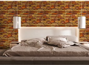 Set di pannelli adesivi per muro 6 pz 30x60 cm Brick Wall – SP TREND