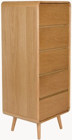 Cassettiera in legno di frassino Rise