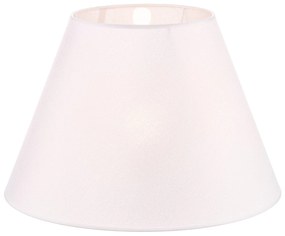 Duolla Paralume Sofia altezza 31 cm, veroni bianco