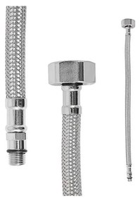 RAV Slezák IF0012 - Tubo flessibile di collegamento FLEXI 35 cm, cromo lucido