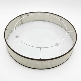 Brilagi - Plafoniera LED BELLADONNA LED/36W/230V Ø 40 cm crema/rovere