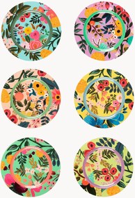 Set di 6 piatti da portata Fiori Frida
