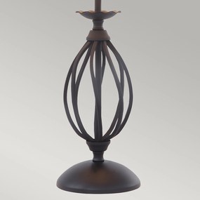 Lampada Da Scrivania Classica Artisan Acciaio Nero 1 Luce E27