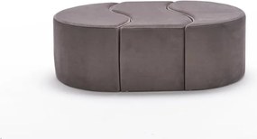 Sgabello grigio Alya - Artie