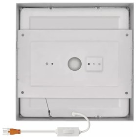 Plafoniera LED bianca 22,5x22,5 cm Nexxo - EMOS