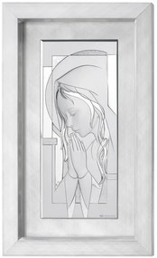 Quadro  "Preghiera Vergine Maria" cm.7,4x17,2h (est. cm.26x36)