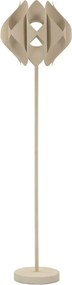 Lampada da terra beige con paralume in metallo (altezza totale 155 cm) Space – Mauro Ferretti