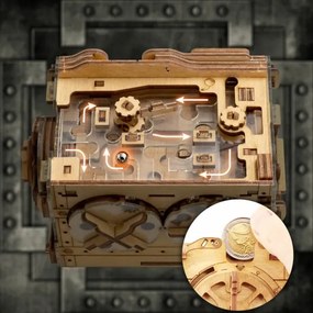 iDventure - Puzzle in legno A-maze-ing cassaforte