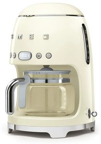 Caffettiera Americana Smeg DCF02CREU 1050 W Retrò Grigio Crema