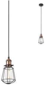 Redo 01-1301 - Lampadario a sospensione con filo THARU 1xE27/42W/230V