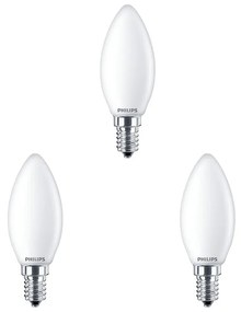 PhilipsPhilips - 3-pack Lampadina LED 2,2W Vetro Kerte (250lm) E14