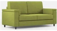 Divano 2 Posti 148x85x85 cm Marrak in Tessuto Verde