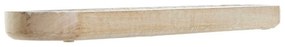 Centrotavola DKD Home Decor Fogli Marrone Bianco Legno di mango Foglia della pianta (46 x 14 x 3.5 cm) (45 cm)