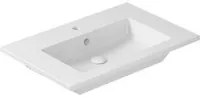 Lavabo ad incasso/sospeso serie Eden di Ceramica Galassia - Bianco lucido 71x46cm