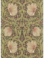 Morris & Co Carta da parati Pimpernel - Bullrush/ Russet