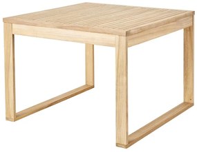 Tavolo da pranzo per giardino Solaris NATERIAL struttura e superficie in acacia per 4 persone 90x90cm