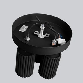 Sollux SL.1582 - Faretto KARBON 3xGU10/10W/230V nero