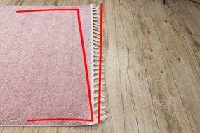 Tappeto BERBER 9000 rosa Frange berbero marocchino shaggy - PRODOTTO DI SECONDO GRADO