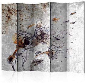 Paravento  Recall sunflowers II [Room Dividers]  Colore ---, Dimensioni e Misure 225x172