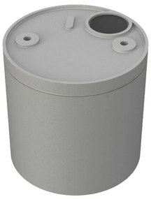 Applique da soffitto IP54 GU10 in Alluminio e Vetro - Grigia Colore del corpo Grigio