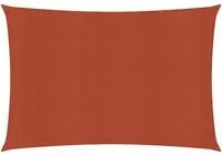 Vela Parasole 160 g/m Rettangolare Terracotta 3,5x4,5 m HDPE 311351