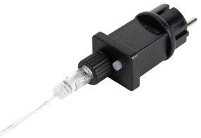 Set di 3 faretti natalizi cervo bianco con LED e timer IP44 - Shika