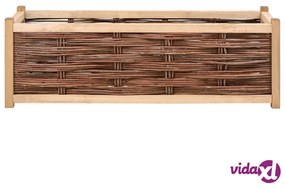 vidaXL Letto Rialzato da Giardino 120x40x40 cm Legno Massello di Pino