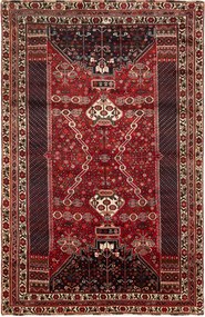 Gashghai Tappeto persiano 180 x 280 Rosso (Iran) Annodato A Mano