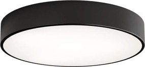 Plafoniera con sensore CLEO 4xE27/24W/230V, diam. 50 cm, nera