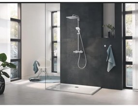 GROHE 26550000 - RAINSHOWER SMARTACTIVE 130 CUBE Doccia a mano, cromata lucida
